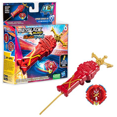 beyblade quad drive xiphoid xcalius  beyblade burst