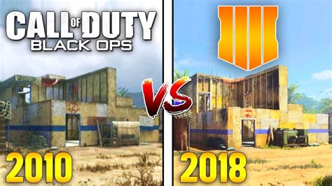 Firing Range Map Comparison Call Of Duty Black Ops 4 Youtube