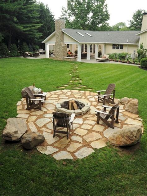 Amazing Rustic Outdoor Fireplace Design Ideas 187 Outdoor Fire Pit Designs Backyard Backyard