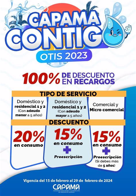 Amplia Gobierno De Acapulco La Campaña CAPAMA Contigo Otis 2023 LA