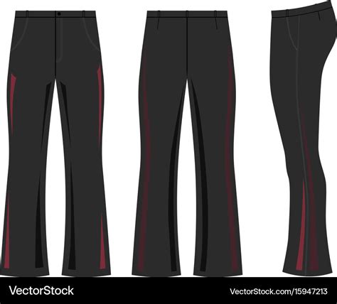 Flared Sweatpants Template