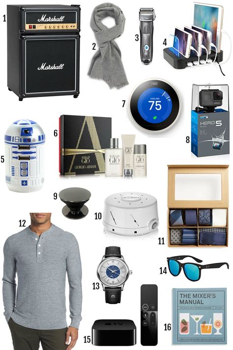 Christmas Shopping A Gift Guide For The Men In Your Life Mash Elle