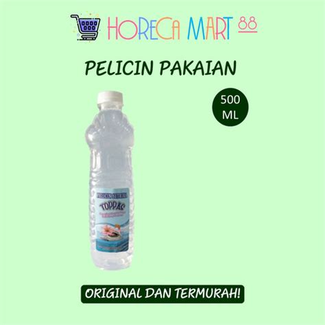 Promo Pelicin Setrika Pengharum Pewangi Parfum Pakaian Toppas 500ml