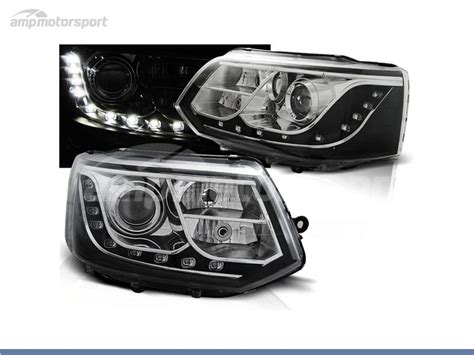 FAROIS DIANTEIROS LUZ DIURNA LED REAL DRL PARA VOLKSWAGEN TRANSPORTER