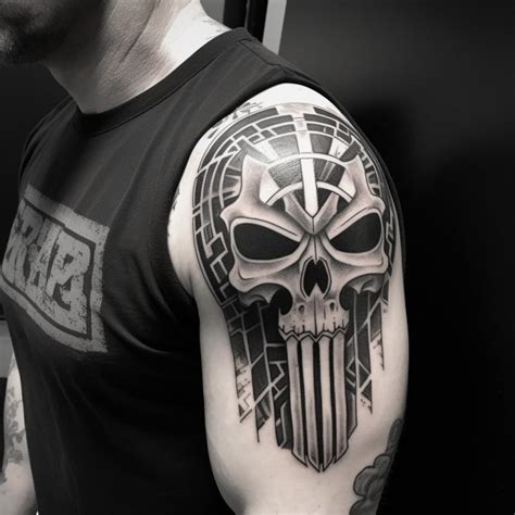 69 The Punisher Tattoo Ideas - TattooClue.com