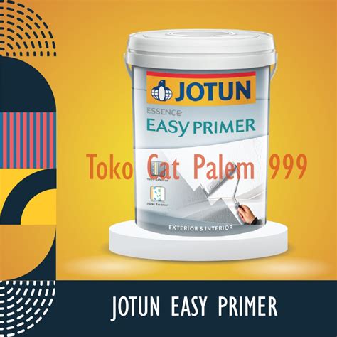 Jual Cat Dasar Primer Untuk Tembok Jotun Easy Primer Warna Putih