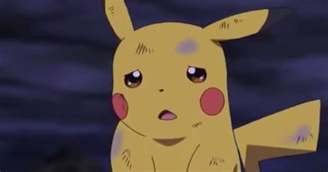 Pikachu Sad Moment