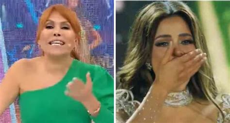 Magaly No Suelta A Luciana Fuster Tras Ganar Miss Grand Abr A La Boca