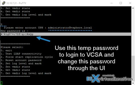 How To Reset Single Sign On Sso Password In Vsphere Esx Virtualization