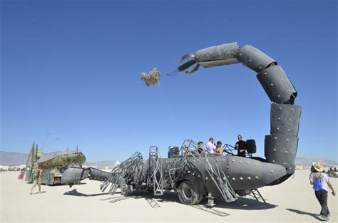 The Scorpion Mutant Vehicle Burning Man 2011 Black Rock City Nevada