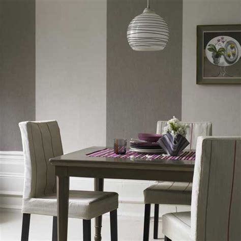 Great House Interior: gray dining room