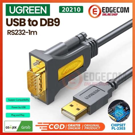 Jual Ugreen Kabel Usb To Serial Rs Db Male M Di Seller Indah