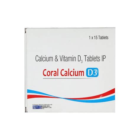 Coral Calcium D3 Tablet 15s Price Uses Side Effects Netmeds