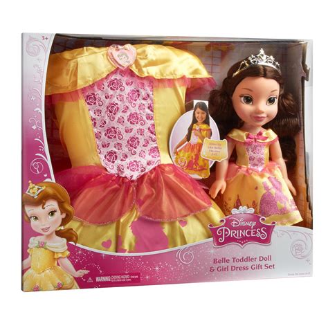 Disney Princess Belle Toddler Doll Girl Dress Gift Set - Dollar Poster