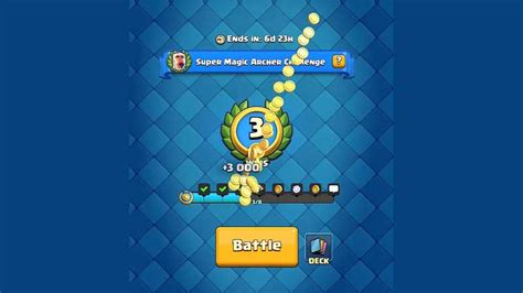 Meilleur Deck Pour Le Défi Super Magic Archer Dans Clash Royale