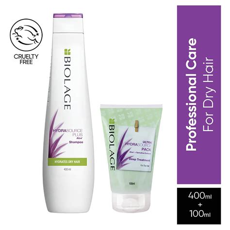 Biolage Ultra Hydrasource Hydrating Shampoo Combo Of Hydrasource Deep