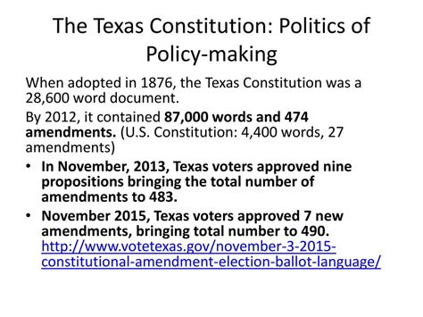 Federalism And The Texas Constitution Ppt Download