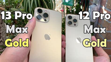 Iphone Pro Max Gold Vs Iphone Pro Max Gold Gold Color Comparison