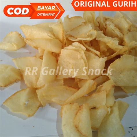 Keripik Singkong Original ¼ Kg 250 Gram Keripik Singkong Rasa