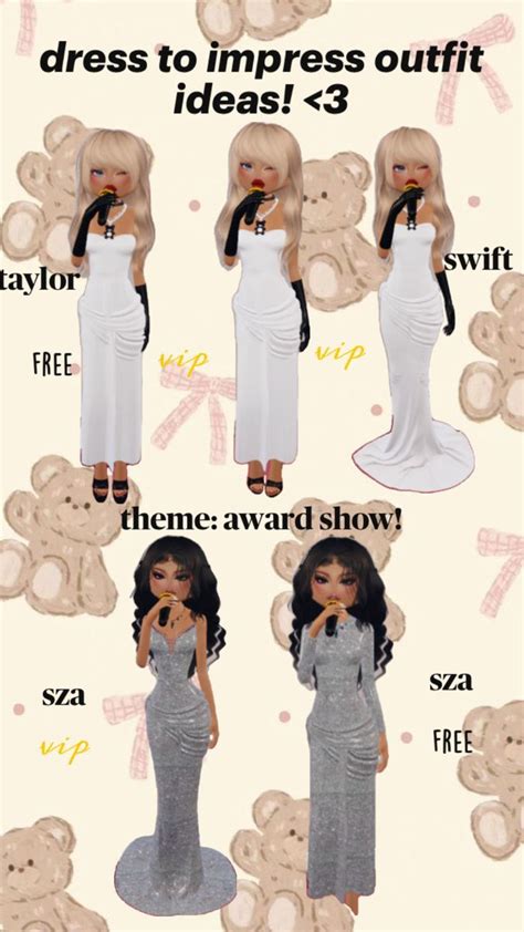 Theme Award Show In 2024 Dress To Impress Vip Dress Dress