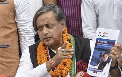 Shashi Tharoor Apologises For ‘big Map Lapse In Congress Presidential