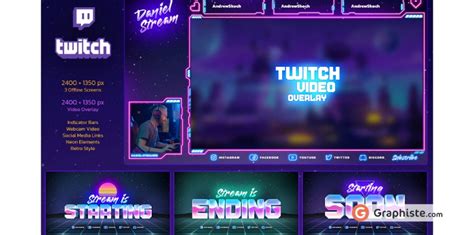 Créer et configurer ses scènes Twitch Graphiste Blog