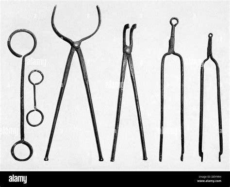 Laboratory Tongs Drawing