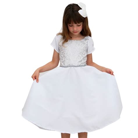 Vestido Infantil Branco Batizado Daminha Princesa Luxo Comunh O