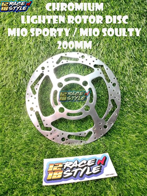 Lighten Rotor Disc Chrome Mm Yamaha Mio Sporty Soulty Fino