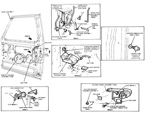 Ford Explorer Door Latch Diagram Wiring Diagram