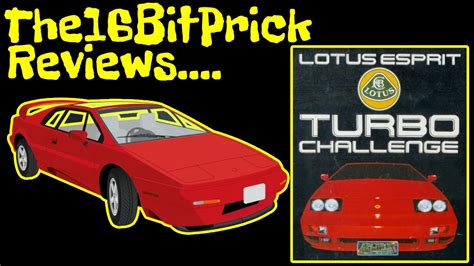 Lotus Esprit Turbo Challenge Amiga The16BitPrick YouTube