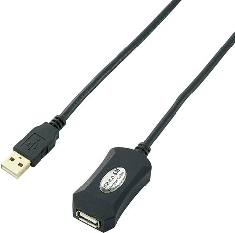 Renkforce USB 2 0 Verlengkabel 1x USB A 2 0 Stekker 1x USB 2 0 Bus A