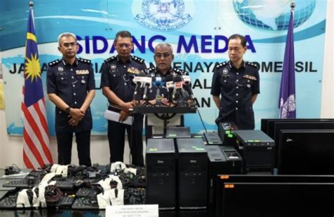 Kl Police Bust International Investment Scam Syndicate Arrest