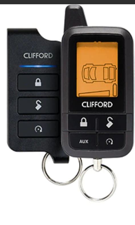 NEW Clifford 3305X 2 Way LCD Car Alarm Vehicle Security System W