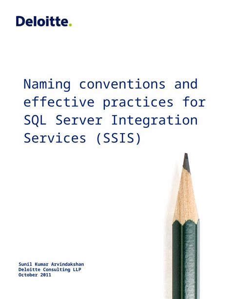 Docx Ssis Naming Conventions And Effective Practices Dokumen Tips