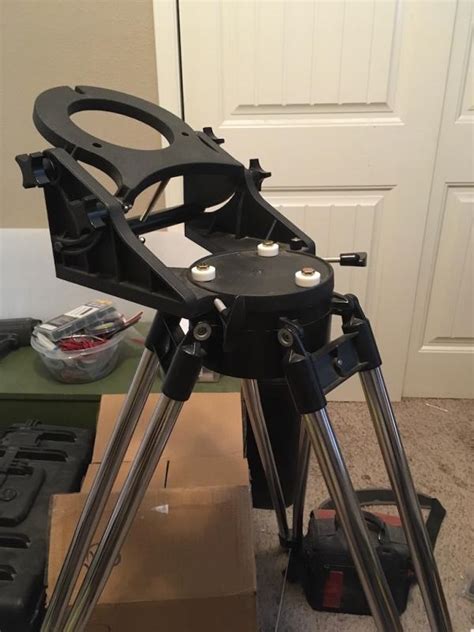 Mounting A Wedge On A Celestron Tripod Classic Telescopes Cloudy Nights