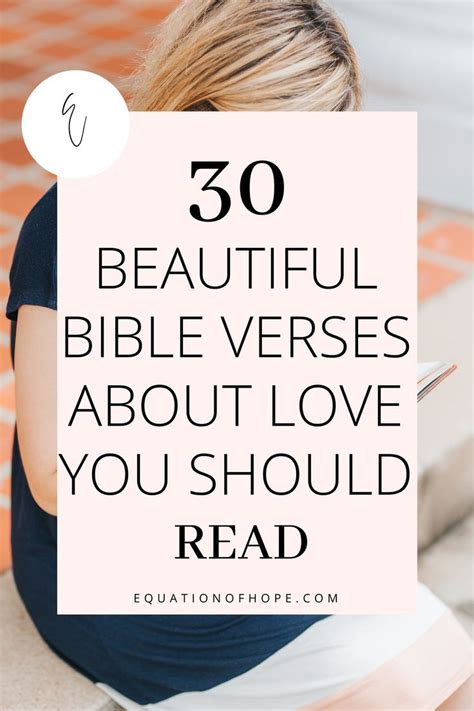 30 Beautiful Bible Verses About Love You Should Read Artofit