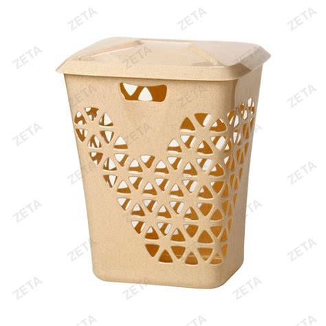 Корзина для белья 60л "Венеция" мод М 2606 (М-Пластика РФ)