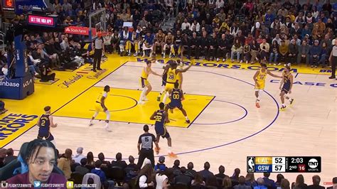 Flightreacts To Lakers At Warriors Full Game Highlights February