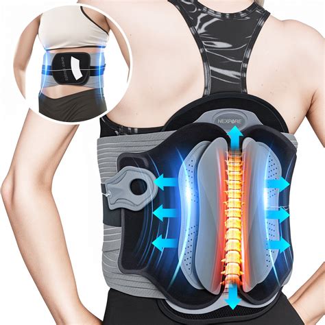 NEXPURE Back Brace For Lower Back Pain Immediate Relief For Sciatica