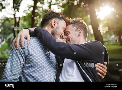 Gay Couple Love Outdoors Concept Hi Res Stock Photography And Images
