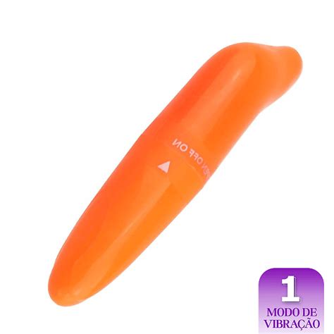 Jl Vibrador Golfinho Pilha Laranja Libb Sex Toys