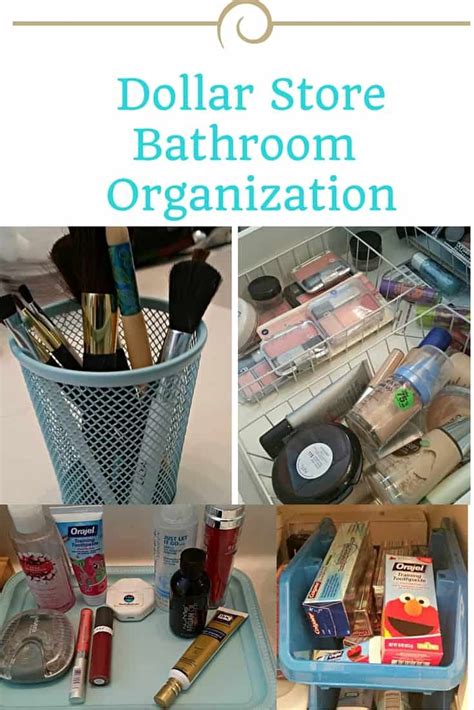 13 Genius Dollar Store Organization Hacks Bathroom Closet Organization