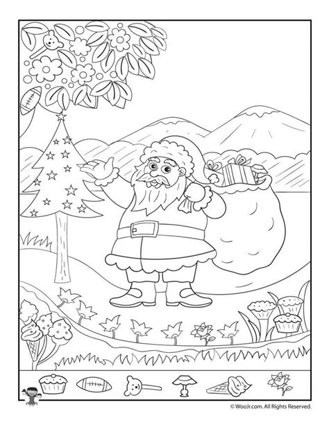 Free Christmas Hidden Pictures Printable Pdf