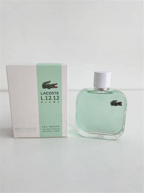 LACOSTE L 12 12 BLANC EAU FRAICHE 100ML Beauty Personal Care