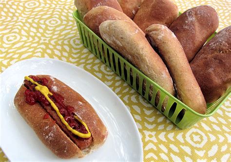 Whole Wheat Hamburger Buns Grain Mill Wagon