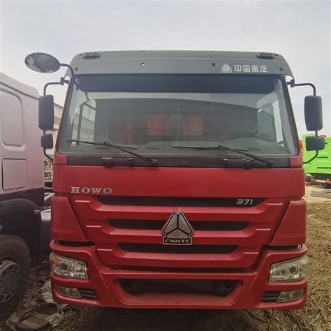 Second Hand Dump Truck Sino Sinotruk HOWO 371 6X4 A7 Tipper Used Dump