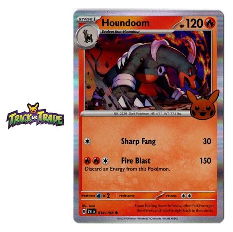 Trick Or Trade Houndoom Hundemon Holo En Kaufen Auf Ricardo