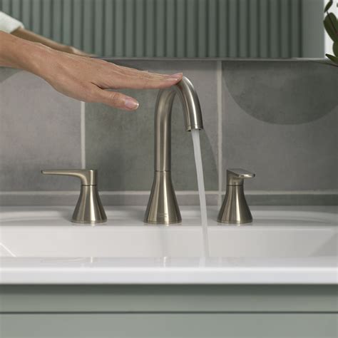 Aspirations Inch Widespread Handle Bathroom Faucet Gpm L