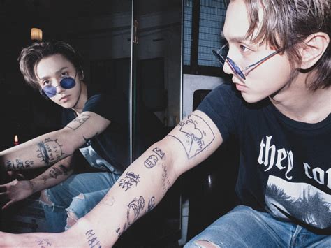 Super Junior S Yesung Shows Off His Tattoos In The New Teaser Photos